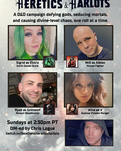 Playing D&D with these people is a joy!