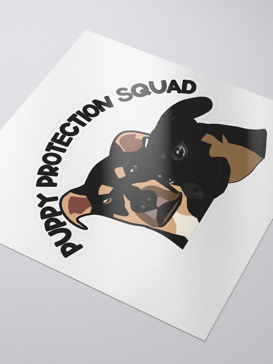 Puppy Protection Squad Kiss-Cut Sticker product image (3)