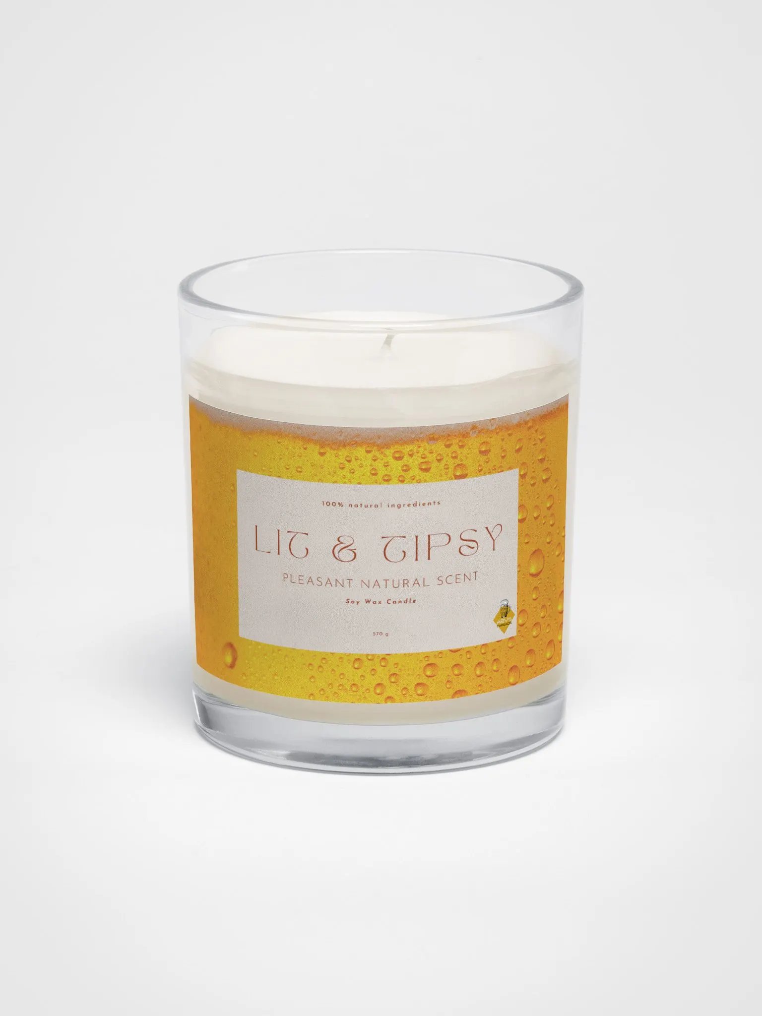 LIT & TIPSY Soy Wax Candle product image (1)