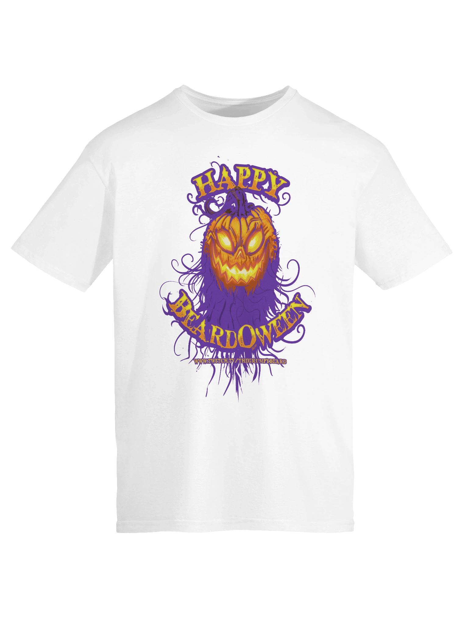 Happy BeardOween pumpkin - T-Shirt - Unisex Softstyle product image (75)