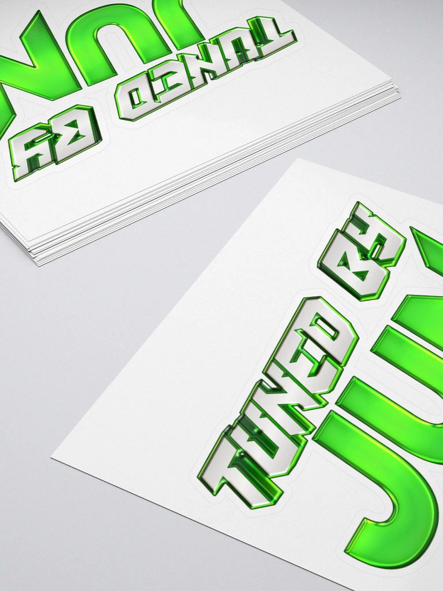 Tuned By Jun Sticker product image (4)