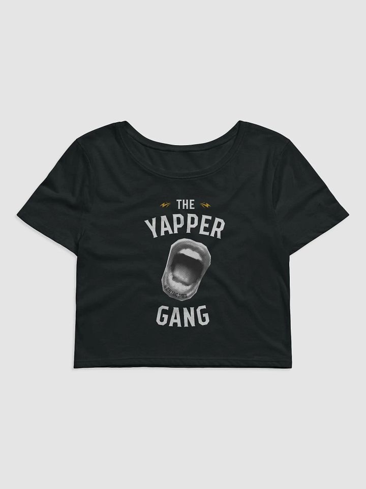 Yapper Gang SoftFit Women's Crop Tee product image (1)