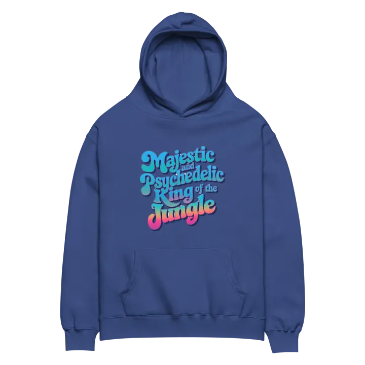 Psychedelic Jungle King Hoodie product image (4)