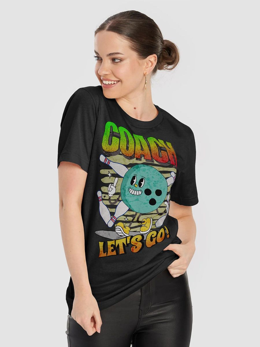 Retro Mascot Coach Bowling Motivational T-Shirt product image (12)
