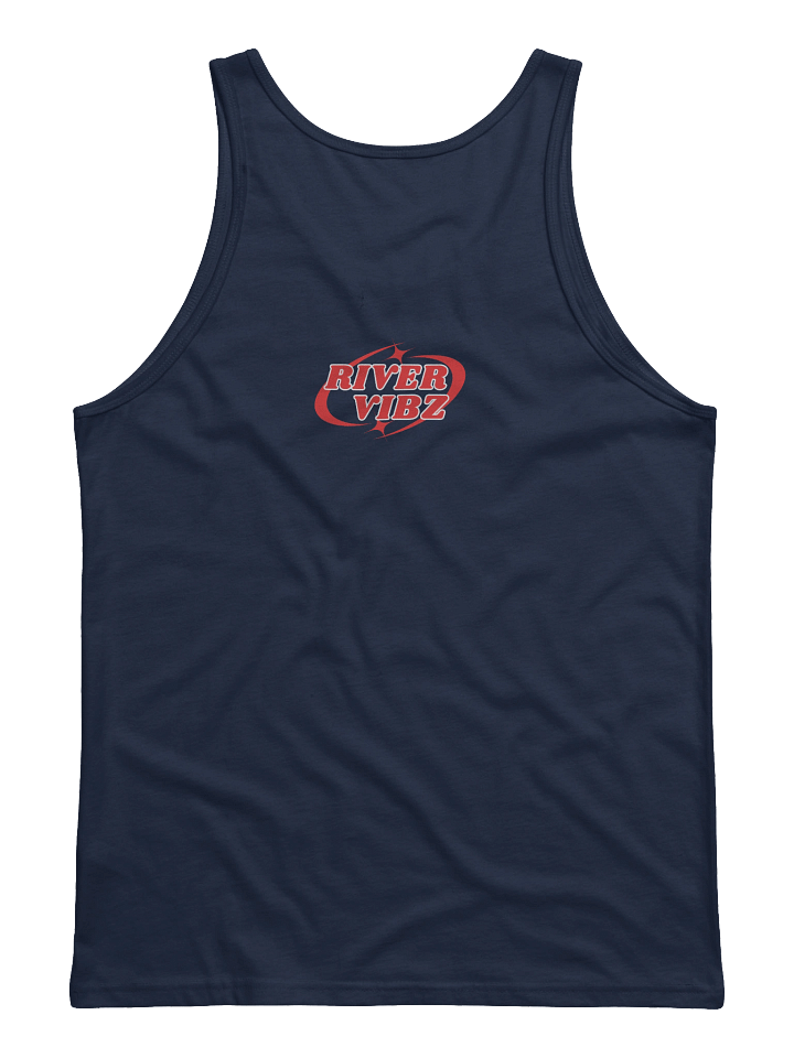 Men's Red Starry River Vibz Logo Tank product image (2)
