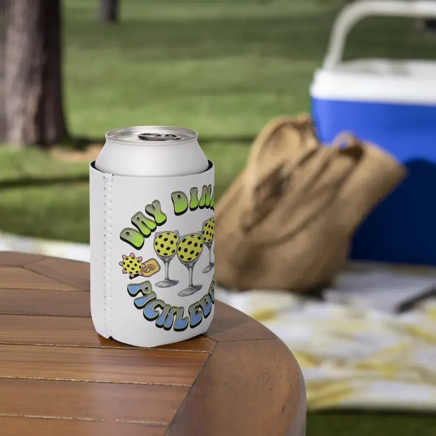 Day Drinker Pickleball Can Cooler product image (6)