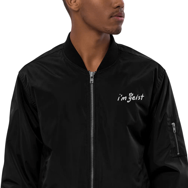 I'm Geist - Embroidered Bomber Jacket product image (1)