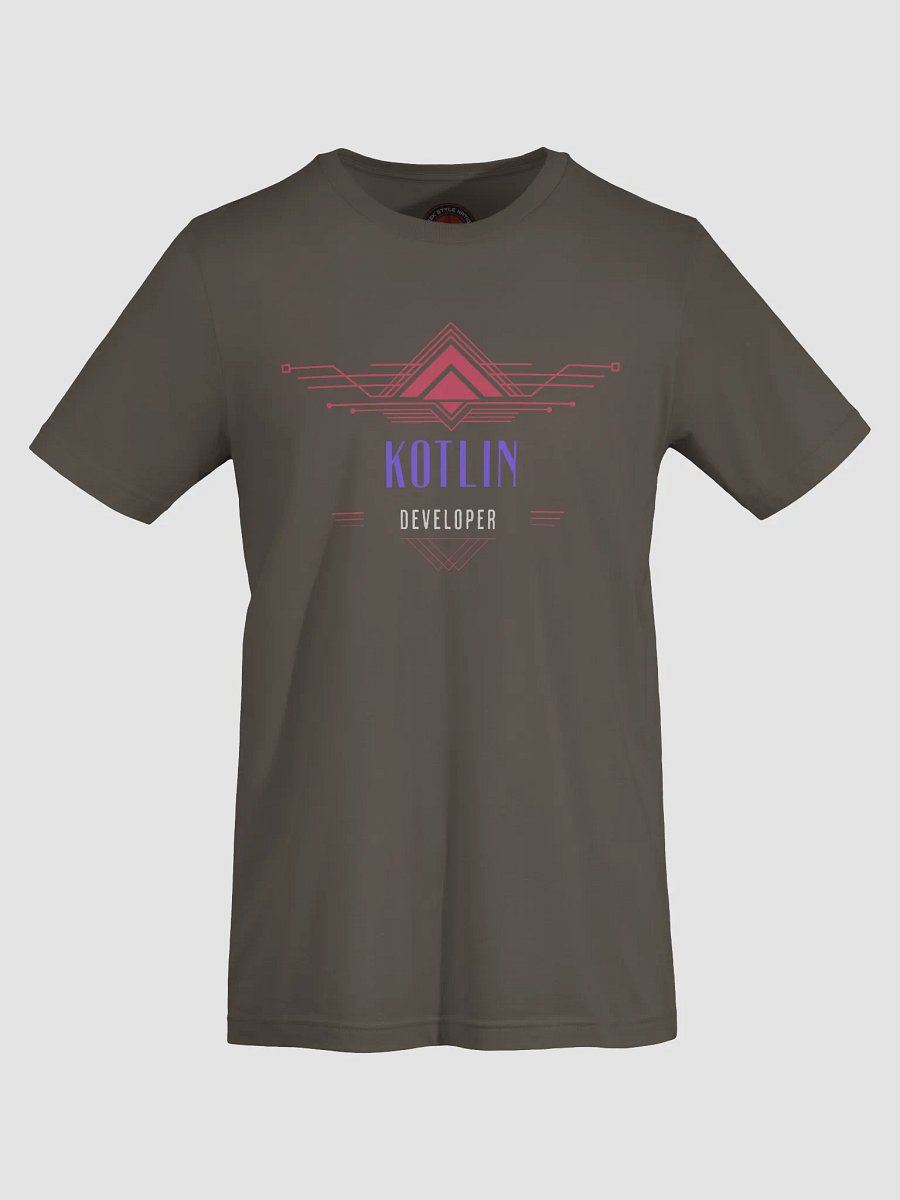 Kotlin Developer Code Artisan - Bella+Canvas Unisex T-Shirt (Super Soft Classic Fit) product image (5)