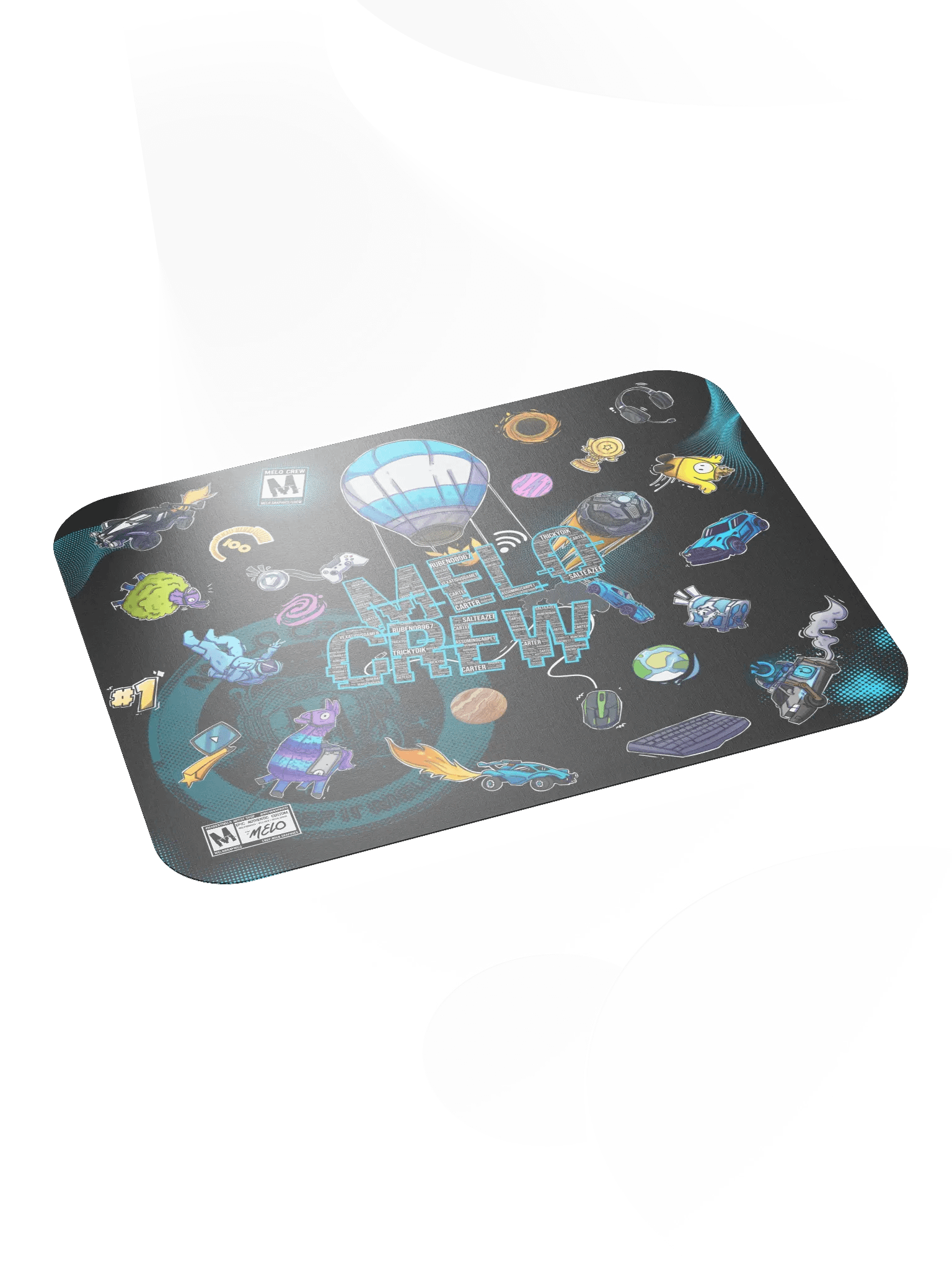 #MELOtober 2024 Personalized MELO CREW Chaos - Mouse Pad | #MadeByMELO product image (7)