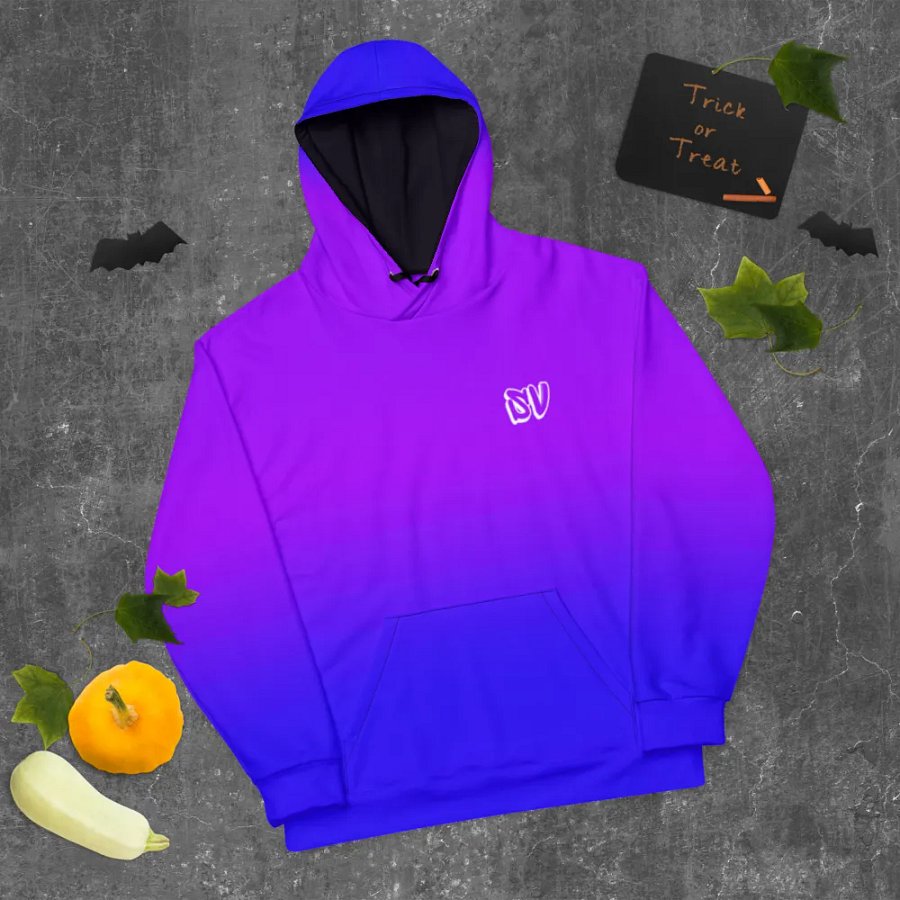 STRAIGHT VIBIN NEON COLOR FADE STYLE GOJO HOODIE product image (9)