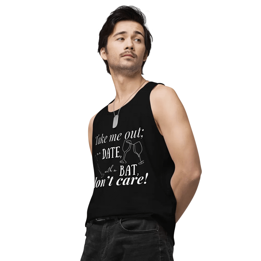 Take Me Out Men's Tank Top (Dark) product image (9)