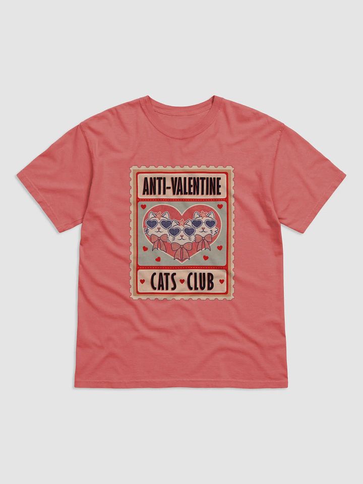 Galentine Cats Club -Comfort color tee product image (5)
