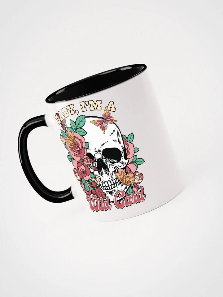 Wild Card Skull Accent Mug product image (2)