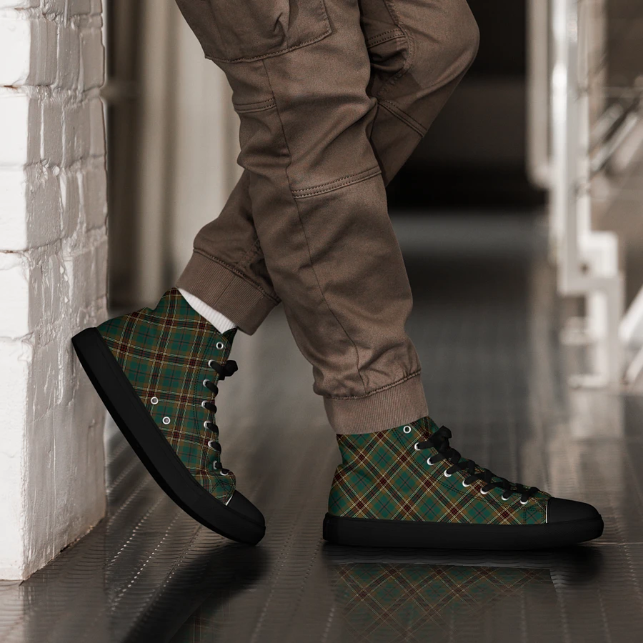 Murphy Tartan Men's High Top Shoes product image (16)