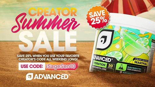 Yalll!! Today is the day!!! Now till Sunday you can use my @advancedgg for 25% off your order!

Thats right, not 10% but 25% ...