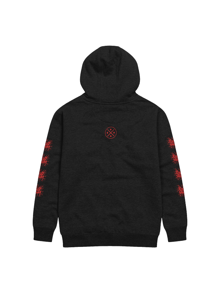 Sunfyre Red Metal Logo Hoodie product image (2)