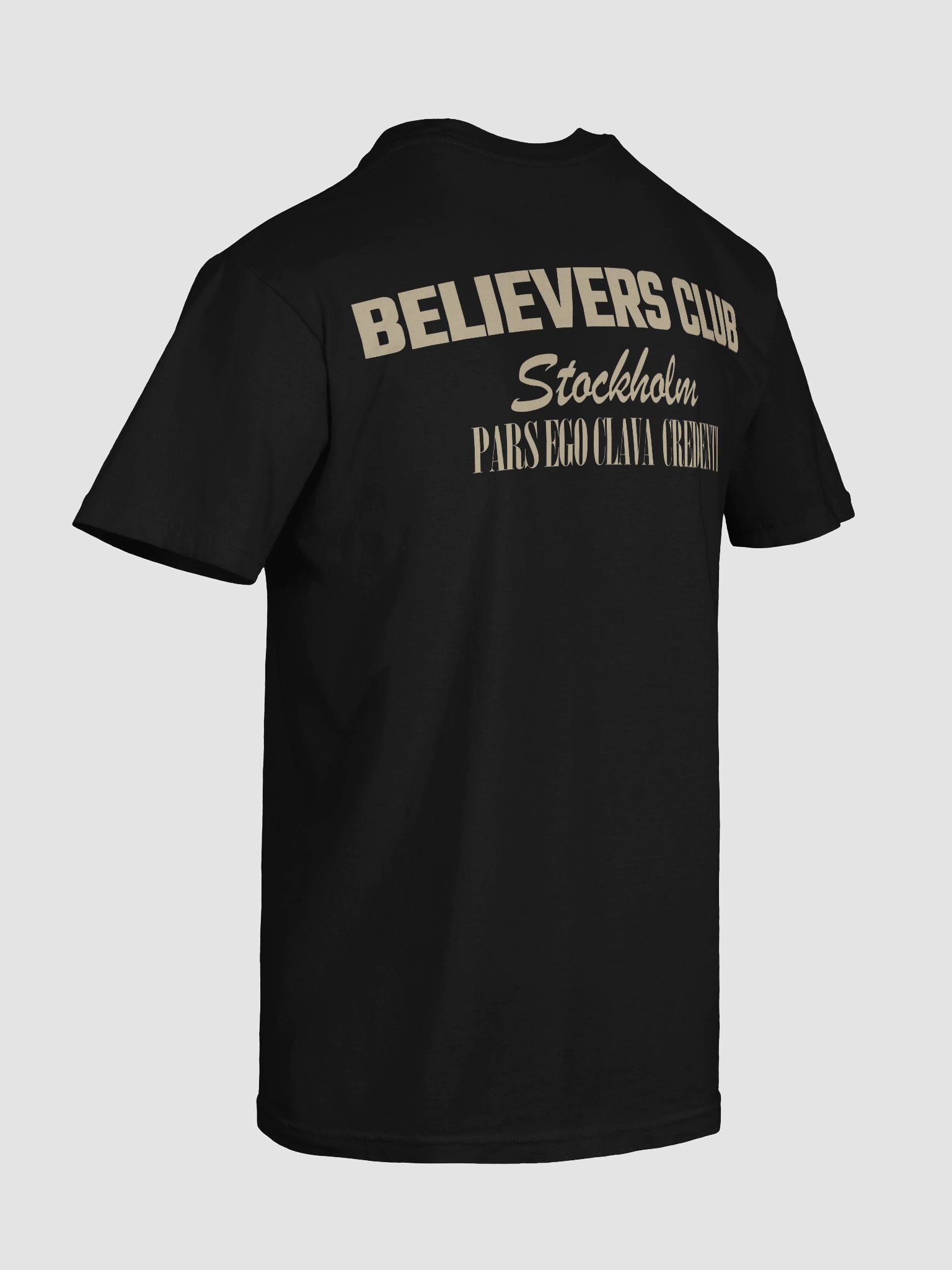 Stockholm Believers Black T-shirt product image (10)