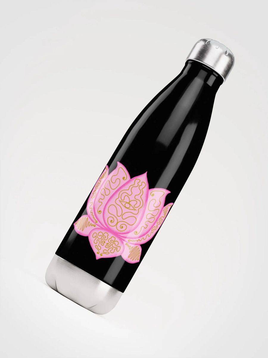 Golden Lotus Stainless Steel Water Bottle product image (4)