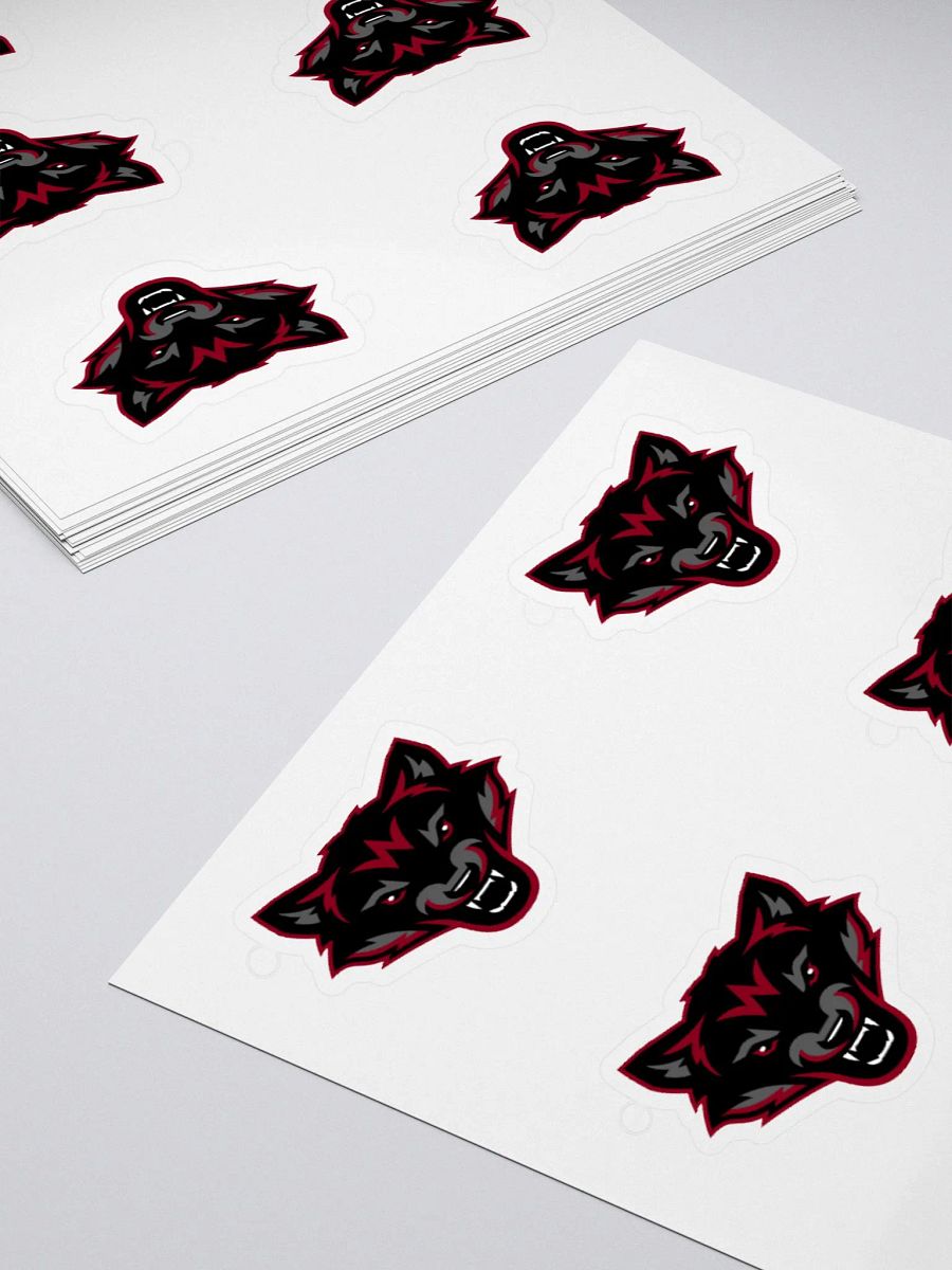 Vintage Captain Wolfpak Logo Sticker product image (10)