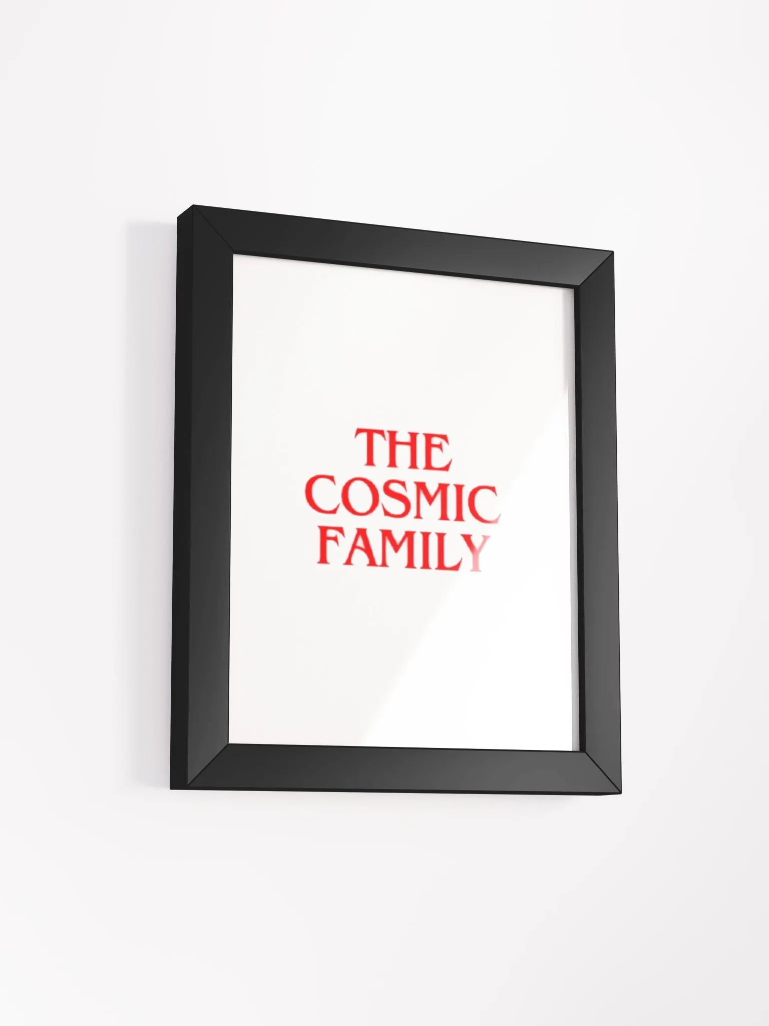 Cosmic Matte Wood Frame Poster product image (4)
