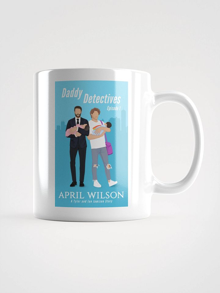 White Ceramic Mug - Daddy Detectives Episode 1 product image (3)