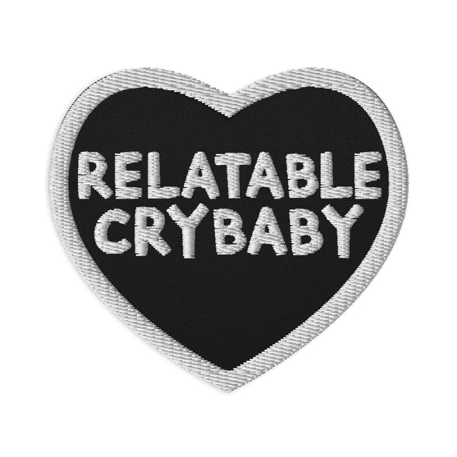 Relatable Crybaby Heart Patch product image (1)