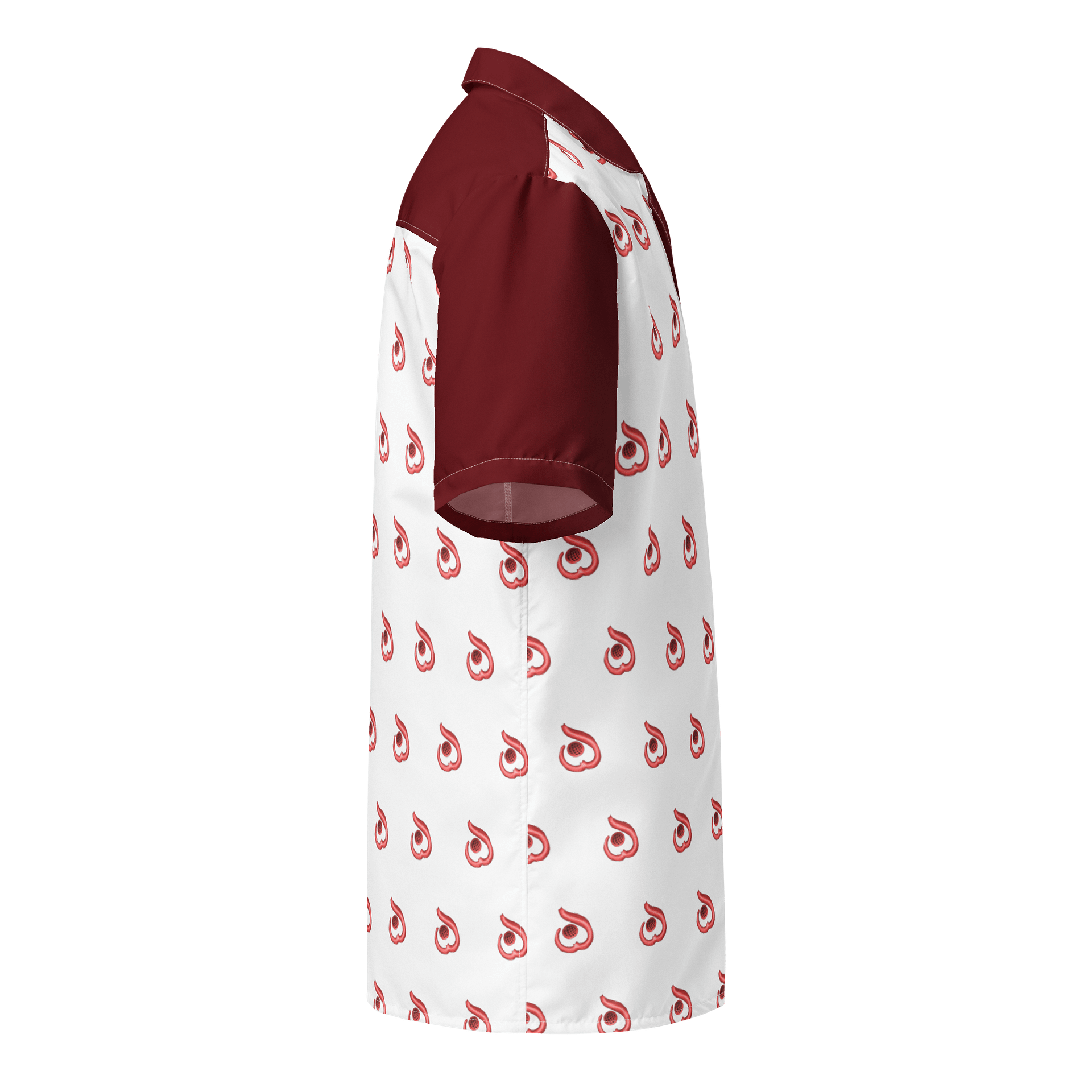 WILLOWISP Intern Hawaiian Shirt (white) product image (4)