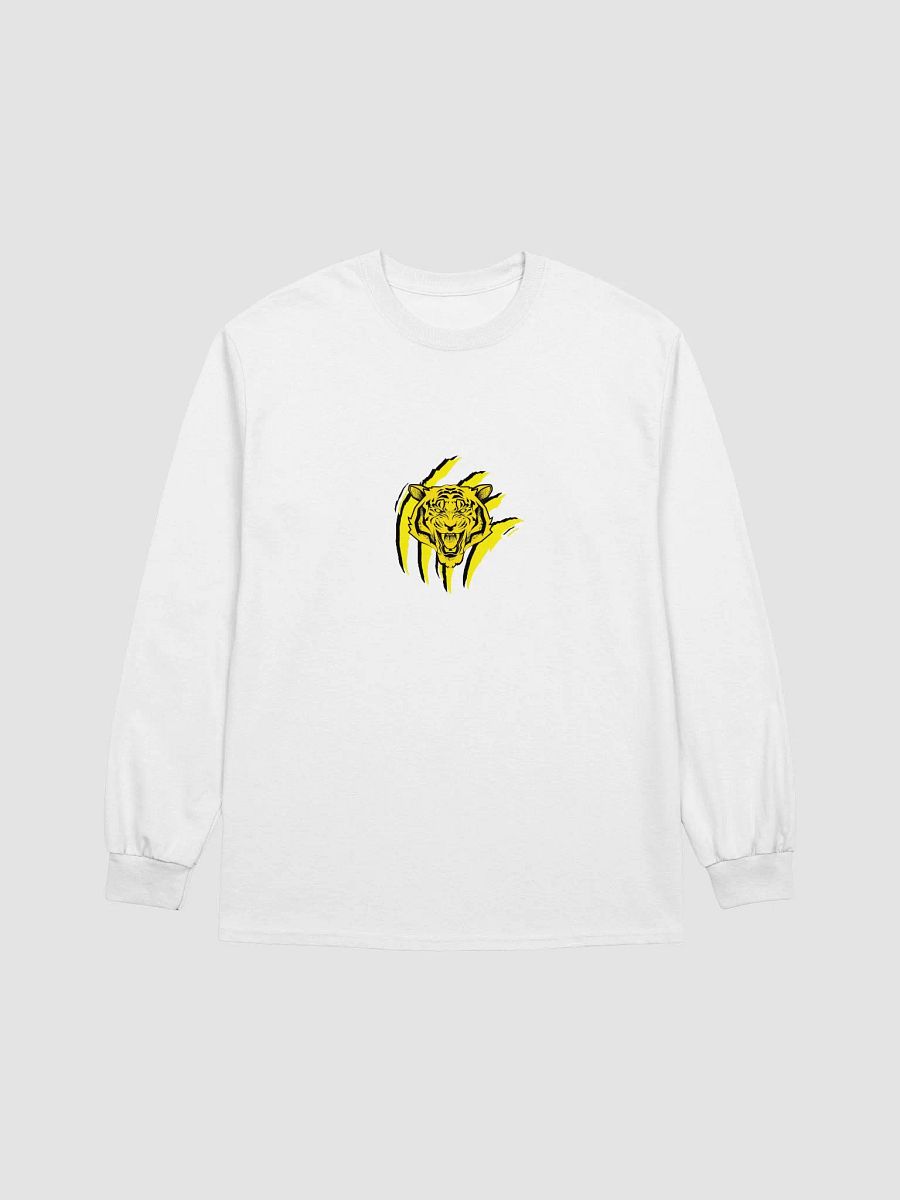 Camiseta de manga larga con diseño de tigre rugiente product image (1)