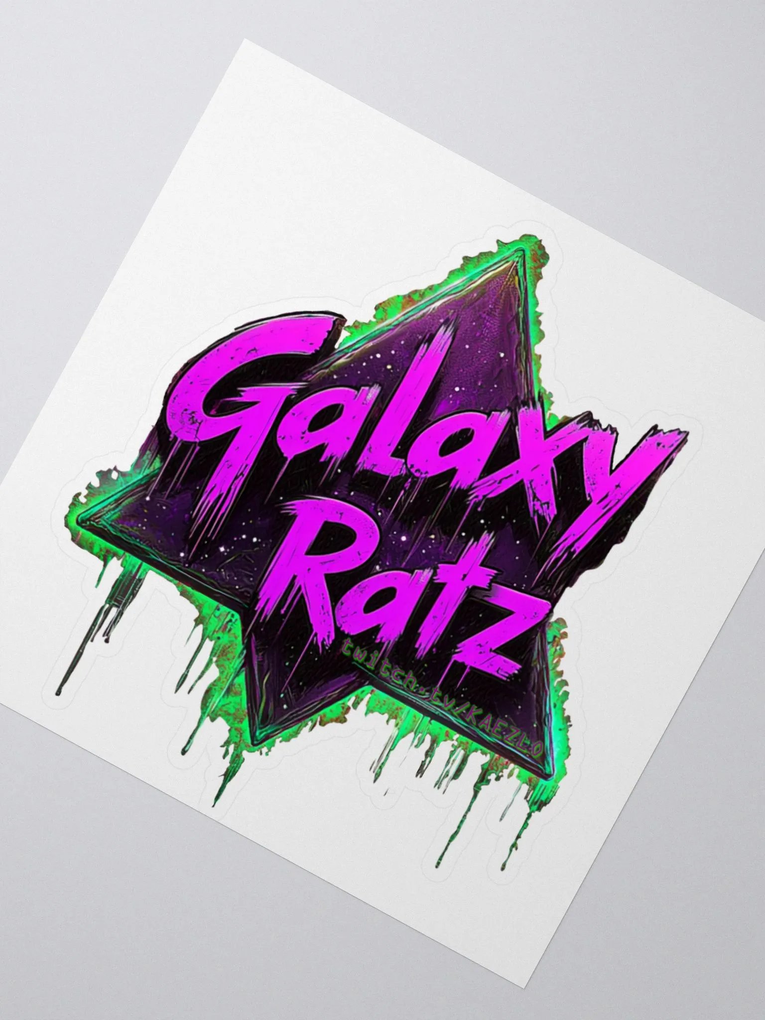 Galaxy Ratz Logo Sticker v1 product image (2)