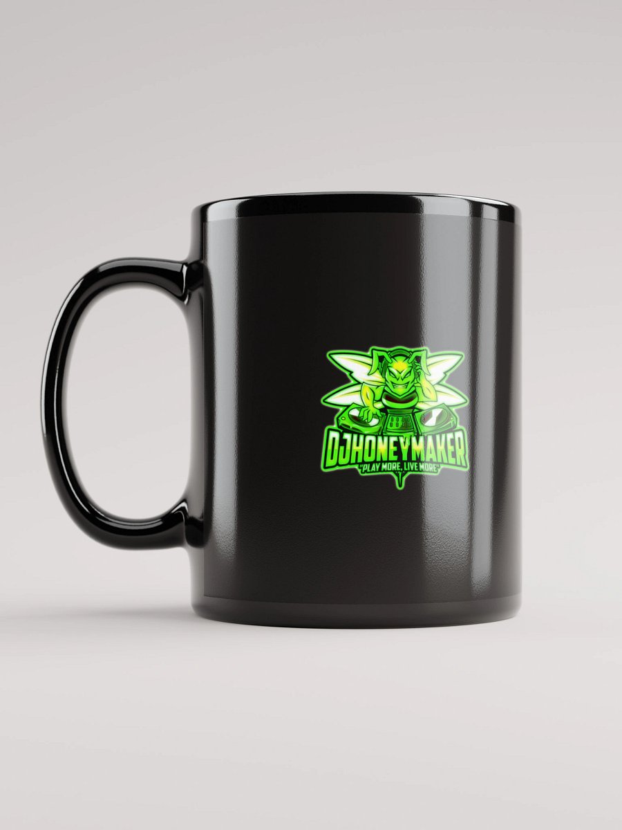 Neon Logo Black Glossy Mug product image (11)