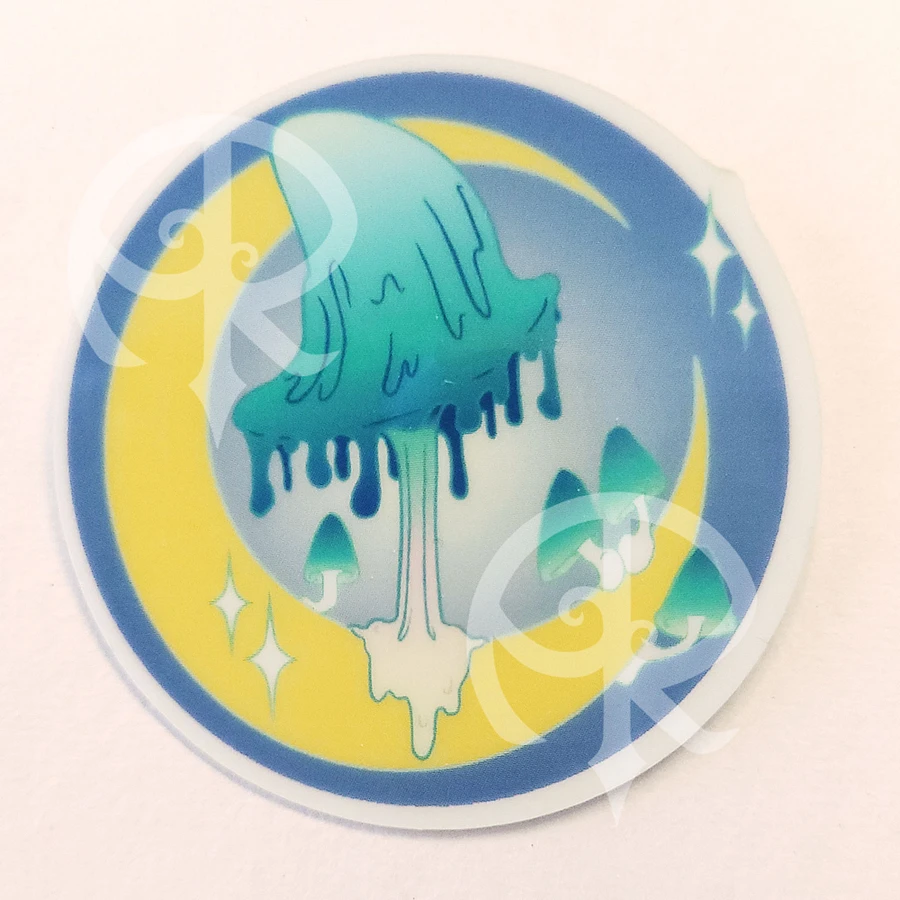 MoonShrooms - Coprinus sticker product image (2)