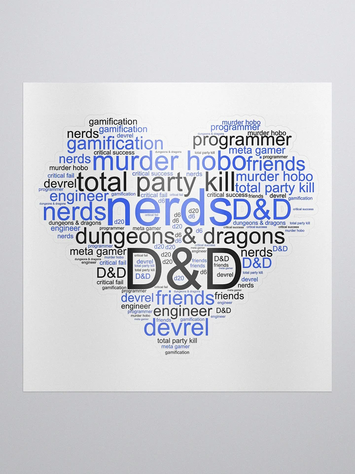 Dev D&D Sticker product image (1)