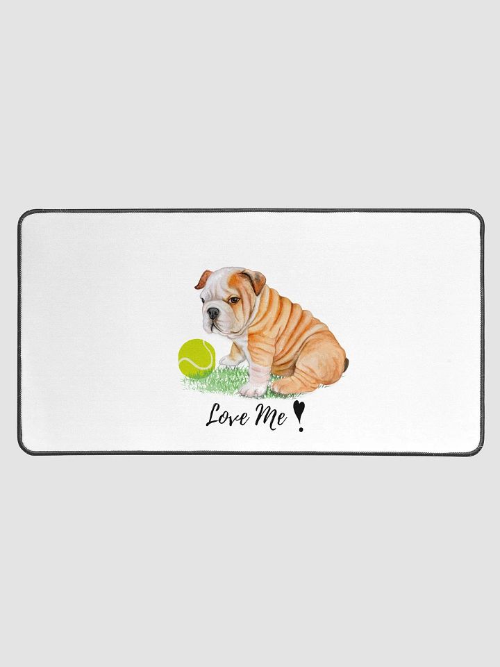 Bulldog Puppy Desk Mat product image (1)