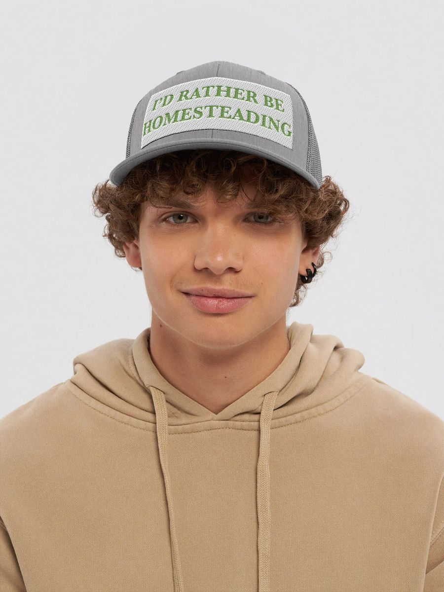 Homesteading Trucker Hat product image (5)