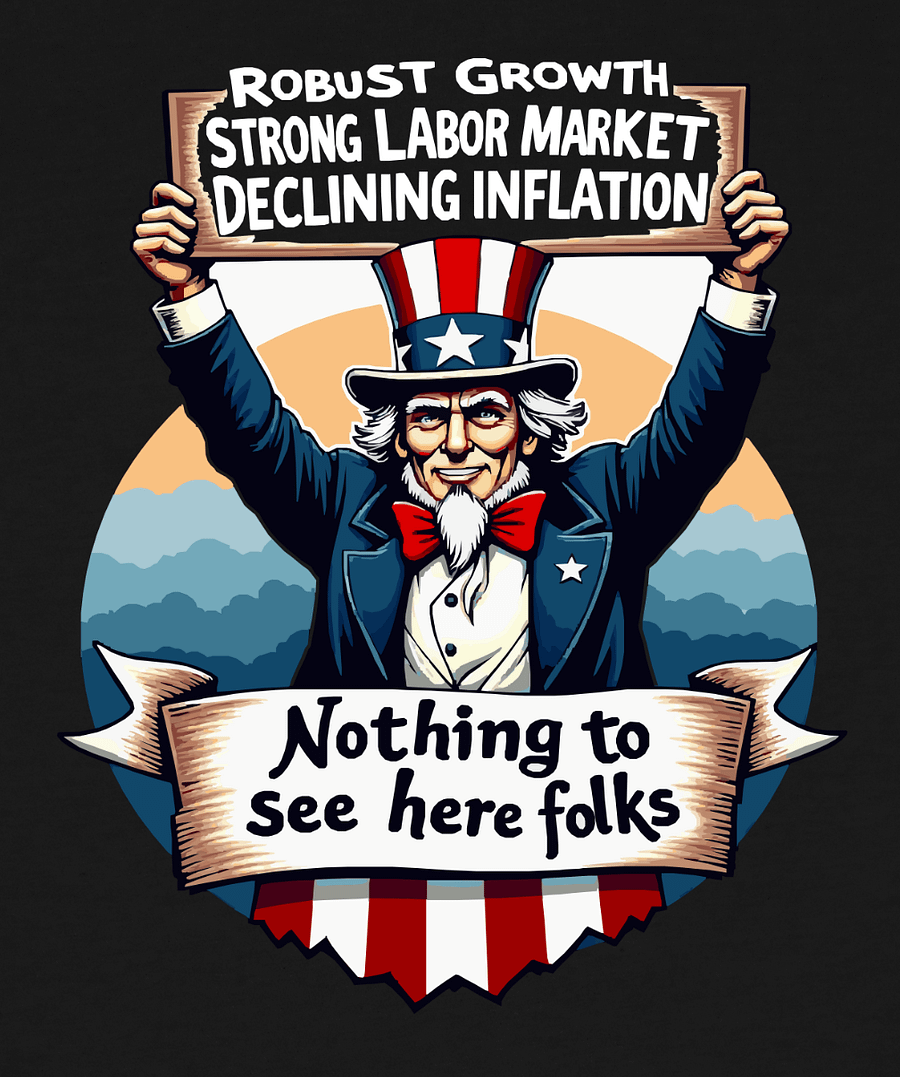 Strong Economy - NOT - Uncle Sam - History of Crashes product image (29)
