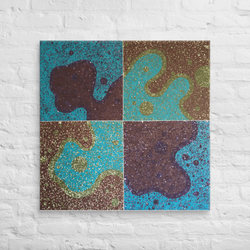 Laughing at the Jig on Canvas (32" x 32") product image (3)