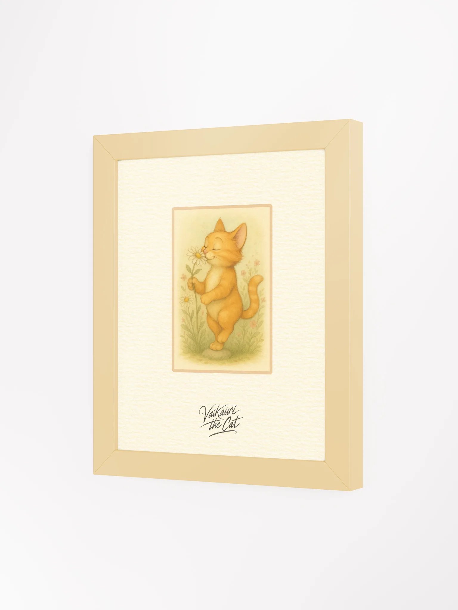 Vaikauri the Cat Framed Poster product image (5)