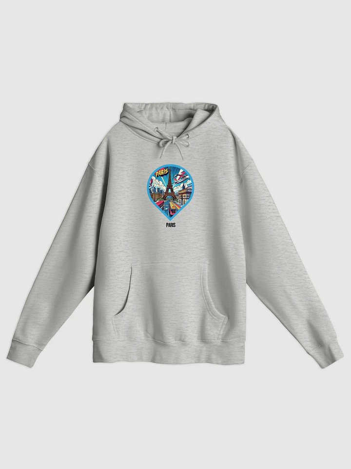 Eiffel Tower Dreams Unisex Hoodie | AI Design Paris city France product image (2)
