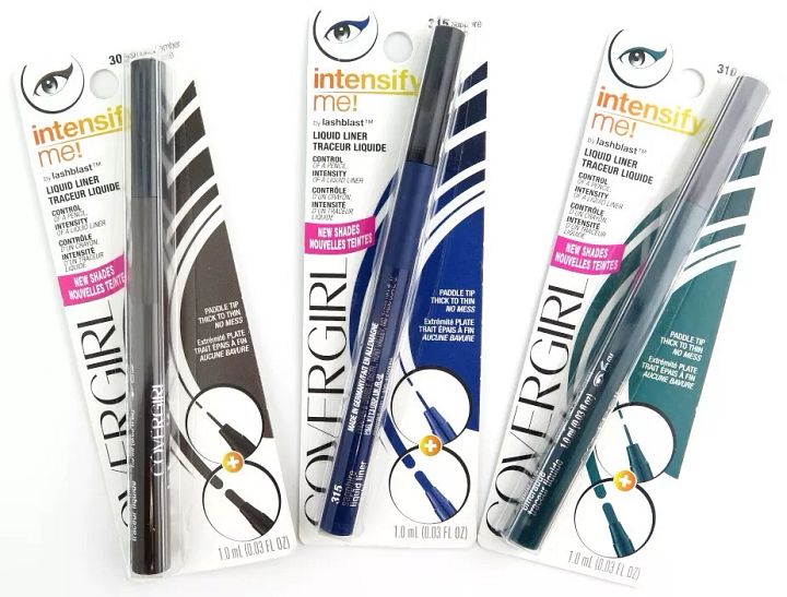 CoverGirl Intensity ME! Liquid Pencil Liner *Choose your Shade*Twin Pack* product image (1)