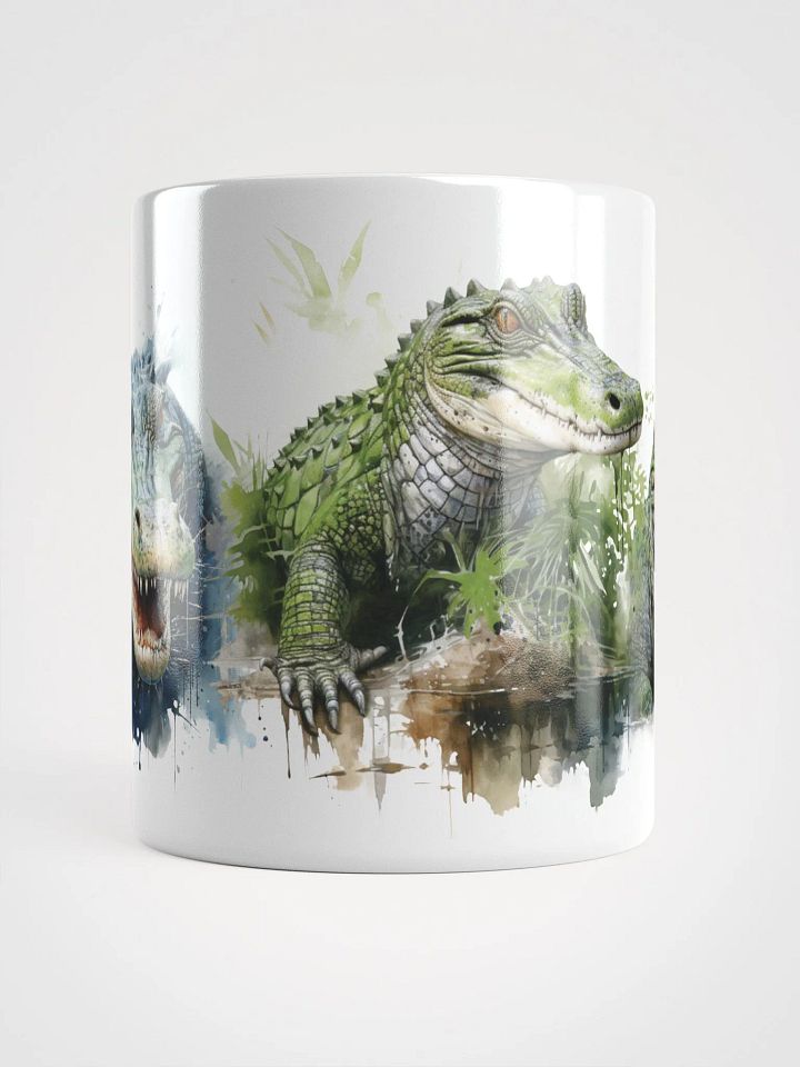 Watercolor Alligator Trio Mug product image (2)