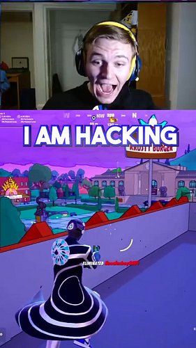 AIMBOT ENABLED #fortnite #gaming #hacks #aimbot #justkiddingidonthack #reels