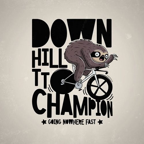 Introducing to slowest speed demon you'll ever meet a downhill TT champion - perfect for those times when you are just not fe...