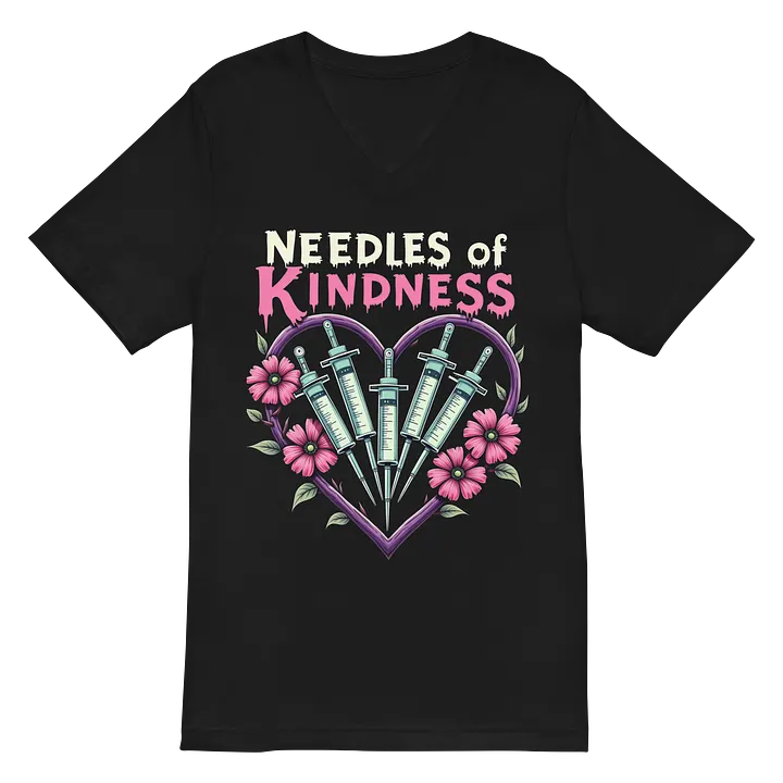 Heartfelt Needles V-Neck Tee product image (2)