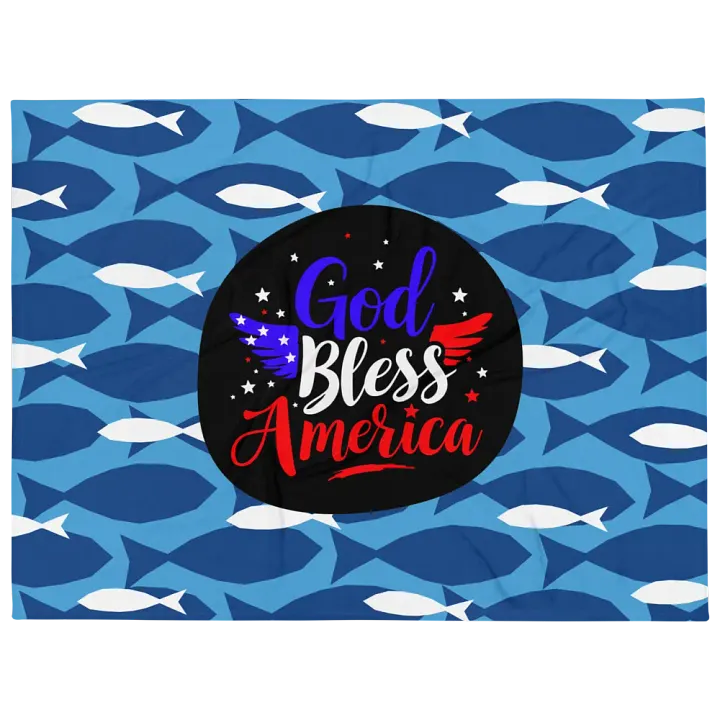 Throw Blanket: God Bless America product image (1)