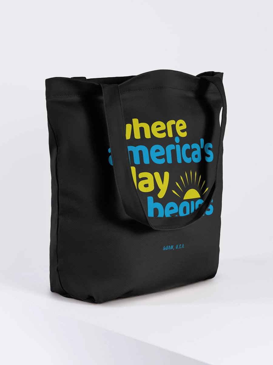 Where America's Day Begins Tote Bag product image (4)