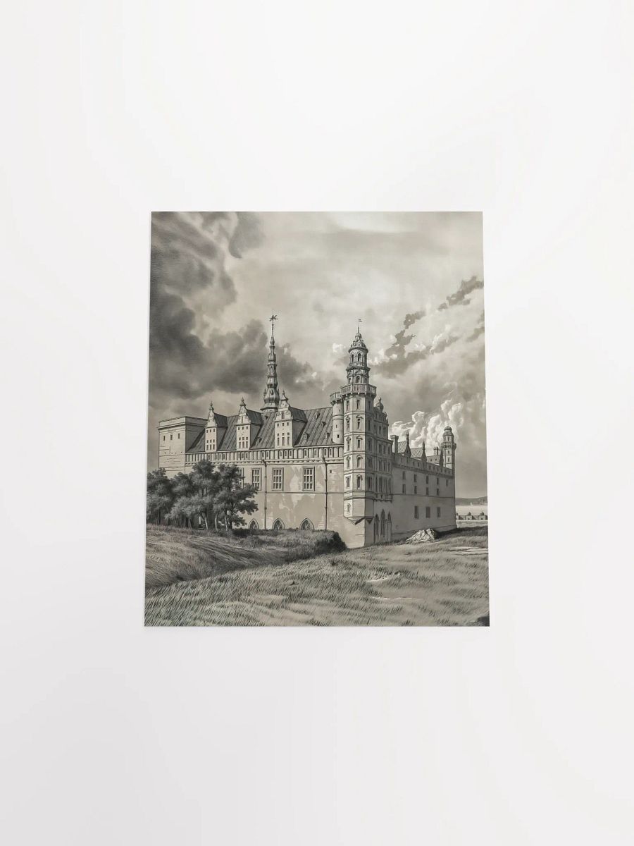 Kronborg castle - Vintage painting - Portrait product image (11)