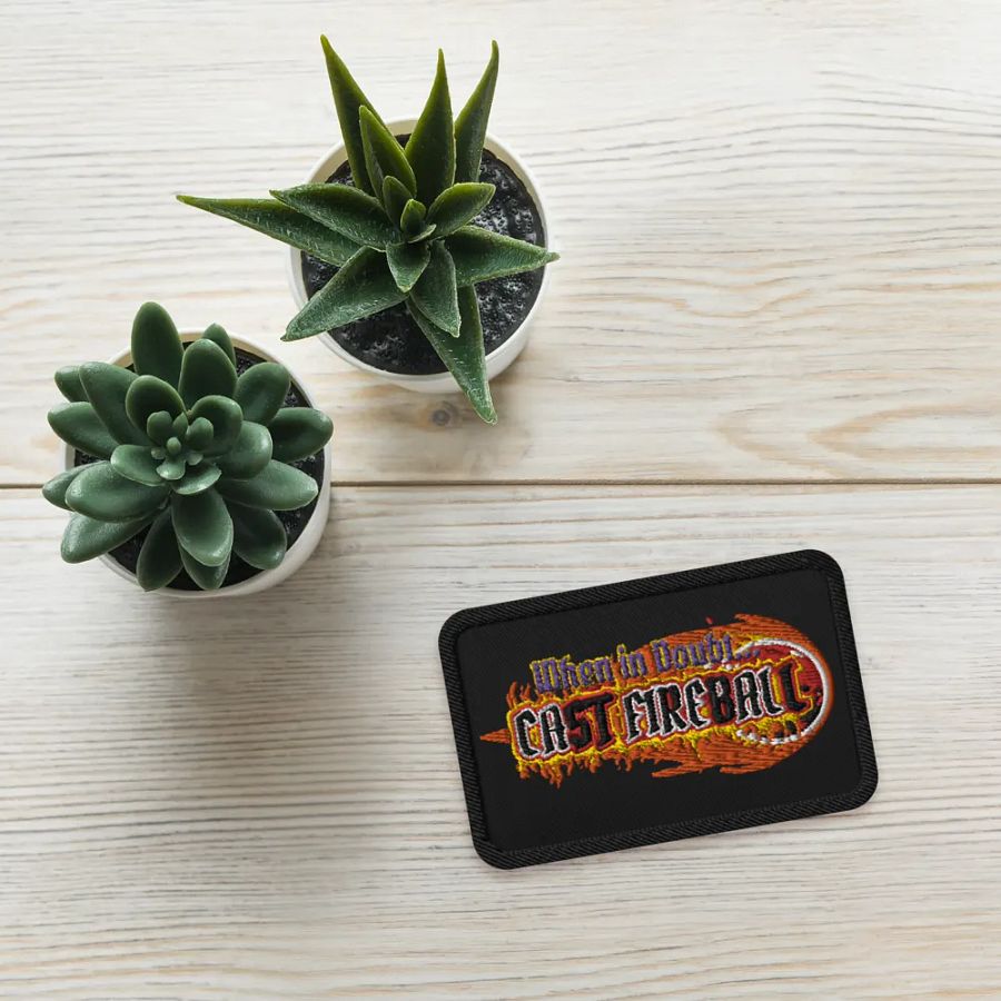 When in Doubt CAST FIREBALL Patch product image (4)