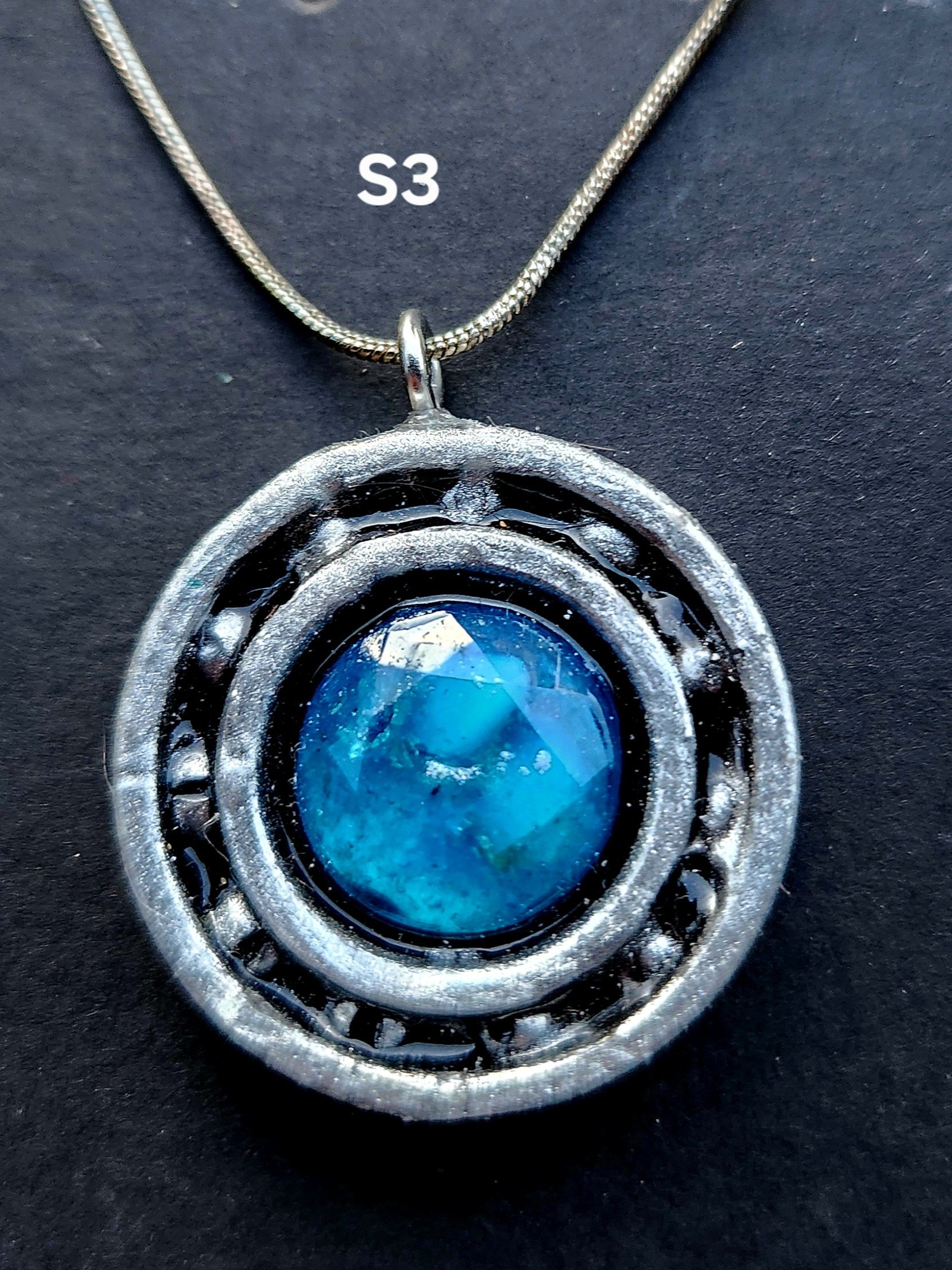 Silver Industrial Jeweled Medalion product image (1)