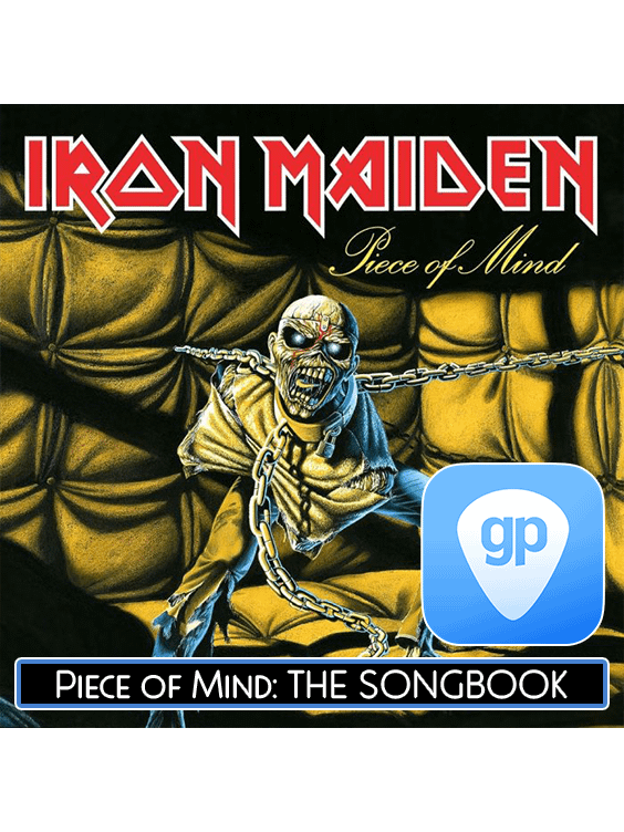 Piece of Mind: The Songbook PDF TAB + Backing Tracks product image (1)