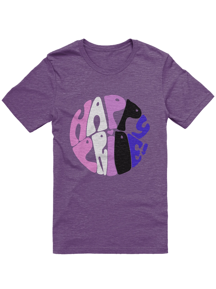 Genderfluid Happy Pride big print tee product image (1)